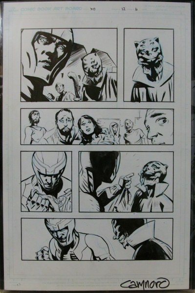 X-O Manowar #12 page 6<br />Cary Nord