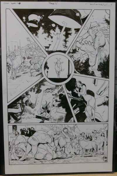 Quantum and Woody: Goat #0 page 5<br />Tom Fowler